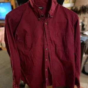 Medium, long sleeve, Cherokee, button down shirt